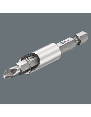 Bild Bithalter 5,5 mm für 1/4"" Bits Magnet + Sprengring 72 mm - Wera-1