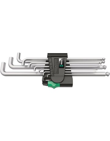 Bild Winkelschraubendreher- Satz e x trakurzer Schenkel 9-tlg. 1,5-10 mm - Wera-0