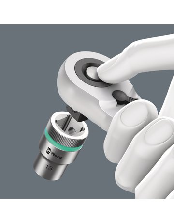 Bild Umschaltknarre ZYKLOP Hybrid 1/2"" - Wera-4