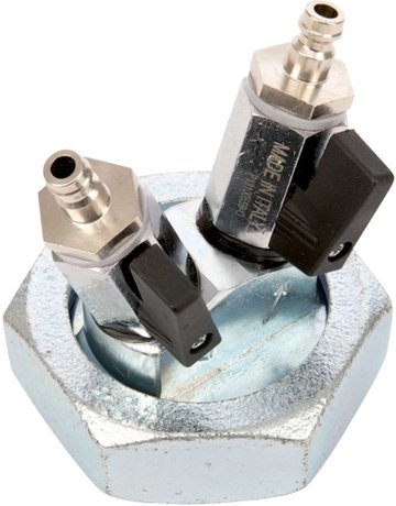 Bild Gasprüfanschluß Einrohr DN25 mit 2xKugelha hn 28 832 - JUMTEC-0