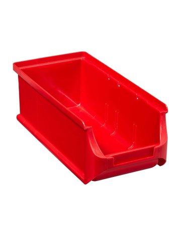 Bild Sichtlagerkasten Gr. 2L B102xT215xH75 mm rot allit-0