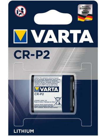 Bild Batterie Lithium CR-P2 1er Blister - VARTA-0