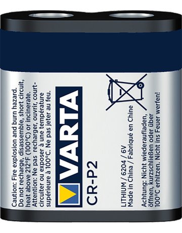 Bild Batterie Lithium CR-P2 1er Blister - VARTA-1