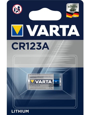 Bild Batterie Lithium CR123A/CR17345 1er Blister - VARTA-0