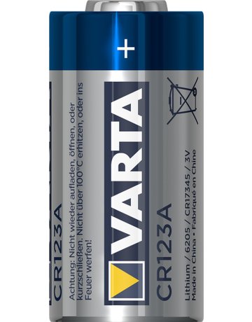 Bild Batterie Lithium CR123A/CR17345 2er Blister - VARTA-1