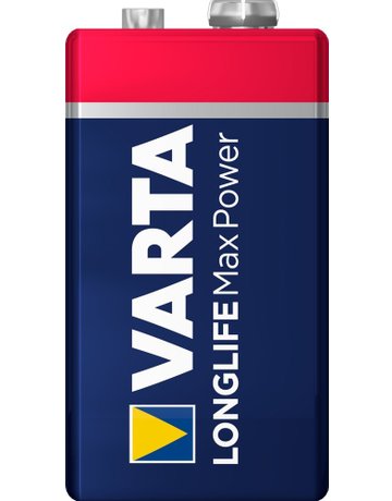 Bild Batterie LONGLIFE Max Power E-Block 9 V/ 6LR61 1er Blister - VARTA-1