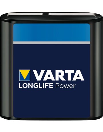 Bild Flachbatterie LONGLIFE Power 4,5 V 3LR 12 1er Blister - VARTA-1