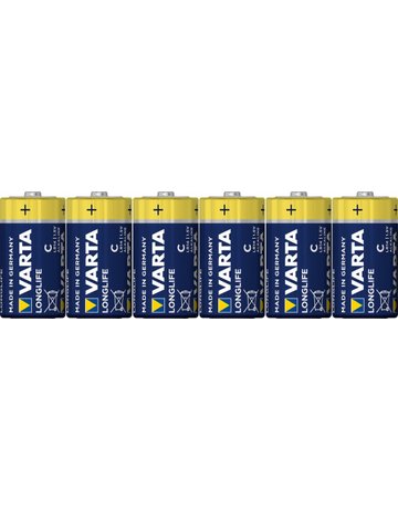 Bild Batterie Longlife Extra Baby C/LR14 6er Folie - VARTA-0