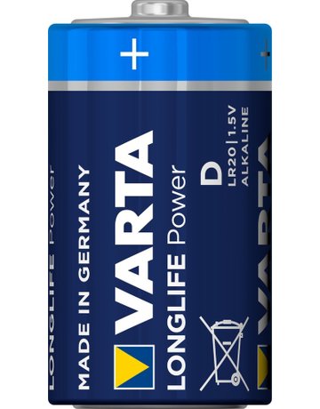 Bild Batterie LONGLIFE Power Mono D/LR 20 lose - VARTA-0