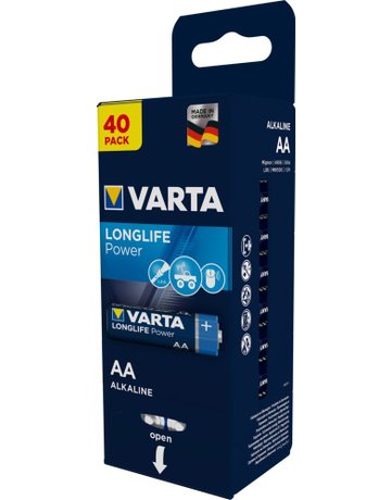 Bild Batterie LONGLIFE Power Mignon AA/LR6 4er Folie - VARTA-1
