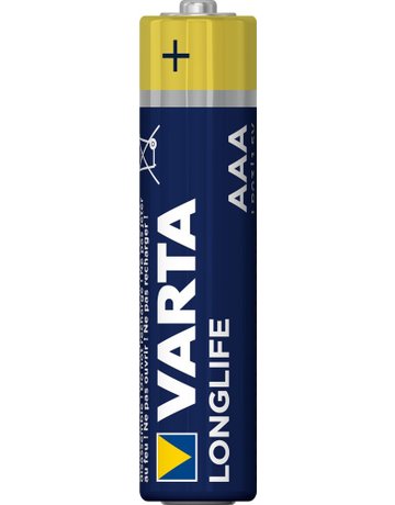 Bild Batterie Longlife Micro AAA/LR03 8er Folie - VARTA-1