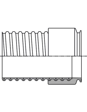 Bild Connect 245FOOD TRI Clamp Kupplung 245/8 600 80mm - Norres-1