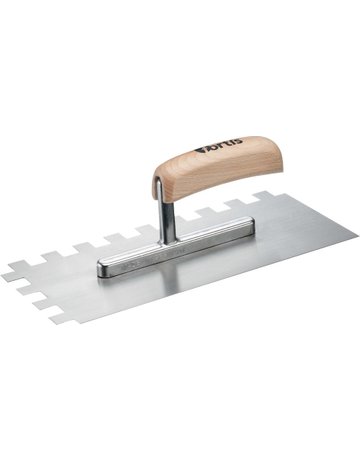 Bild Glättekelle gezahnt 280x130mm 15x15mm FO RTIS - fortis-0
