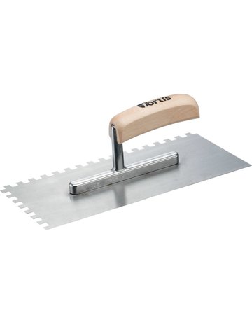 Bild Glättekelle gezahnt 280x130mm 8x 8mm FOR TIS - fortis-0
