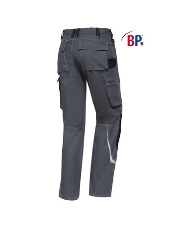 Bild Arbeitshose 720, Gr. 48,dunkelgrau/schwa rz Comfort Plus - BP-1