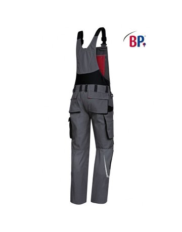 Bild Latzhose 1804 720, Gr. 50,dunkelgrau/sch warz - BP-1