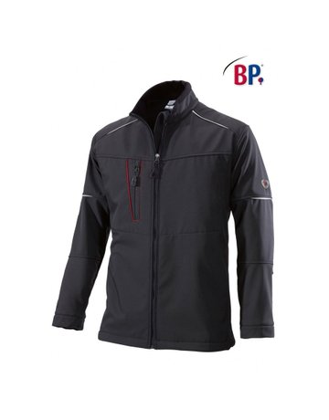 Bild Softshelljacke 1868 572, Gr. L, schwarz - BP-0