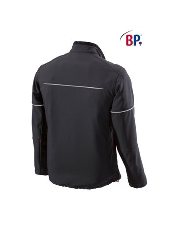 Bild Softshelljacke 1868 572, Gr. L, schwarz - BP-2