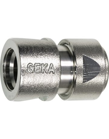 Bild Schlauchstück 3/4"" - 19mm MS Ni mit Span nmutter GEKA plus Stecksystem-0