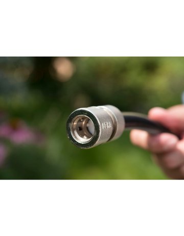 Bild Schlauchstück 3/4"" - 19mm MS Ni mit Wass erstopp GEKA plus Stecksystem-1