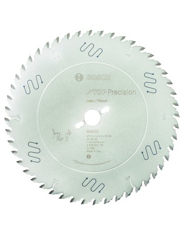 Bild HM-Kreissägeblatt 315x3,2/2,2x30 48Z WZ Bos VE à 1 Stück Top Precision Best f Wo - BOSCH-0