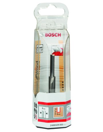 Bild Voll-HM-Nutfräser Ø 6,0x25,4x76,0 mm Bos ch - BOSCH-1