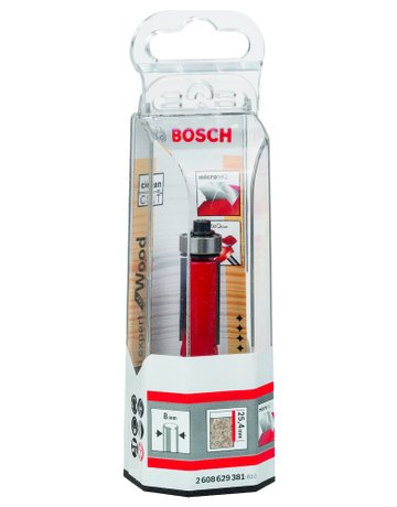 Bild HM Bündigfräser m Anlaufr Ø 12,7x25,4x71 ,5mm Bosch-1