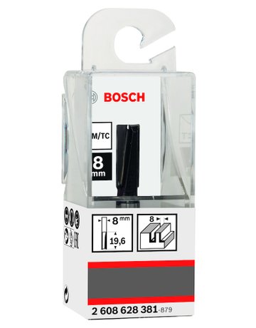 Bild HM-Nutfräser 2-schneider Ø 8,0 mm Bosch-1