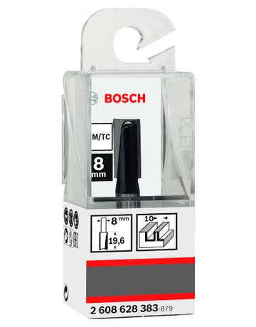 Bild HM-Nutfräser 2-schneider Ø 10,0 mm Bosch-1