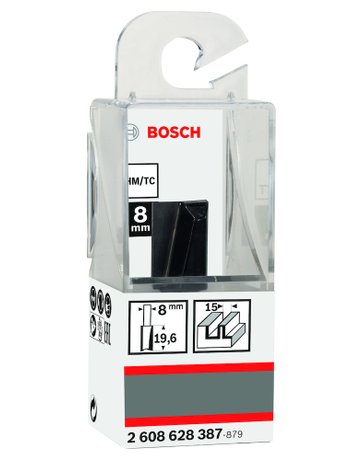Bild HM-Nutfräser 2-schneider Ø 15,0 mm Bosch-1