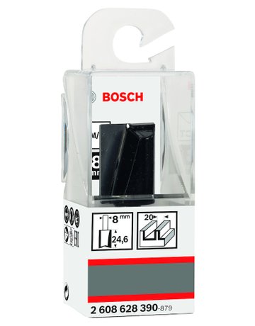 Bild HM-Nutfräser 2-schneider Ø 20,0 mm Bosch-1