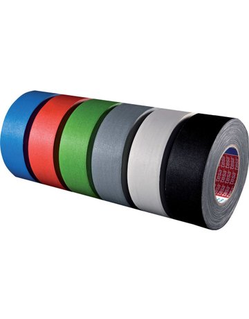 Bild tesa Gewebeband 4671 50m:50mm, mattschwa rz-0