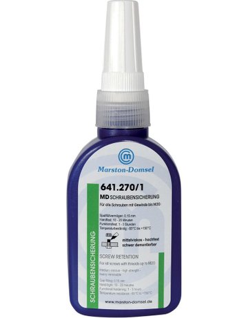 Bild MD-Schraubensicherung 641.270/1 Flasche 50g - Neutral-0