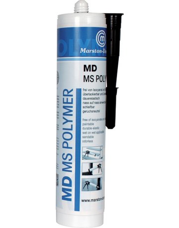 Bild MD-MS Polymer schwarz Kartusche 440g - Neutral-0