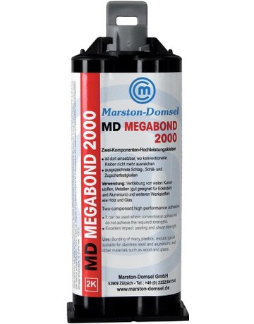 Bild MD-Megabond 2000 1:1 Doppelspritze 25g - Neutral-1