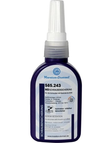 Bild MD-Schraubensicherung 585.243 Flasche 50 g - Neutral-0