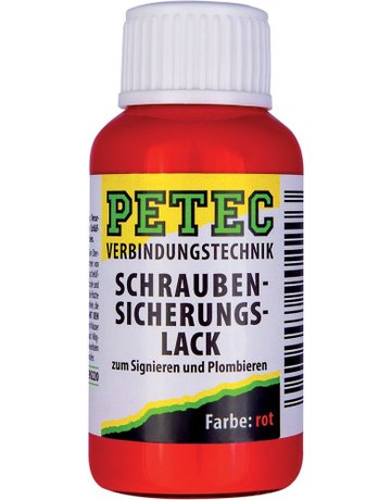 Bild Schraubensicherungslack rot, 20ml - PETEC-1