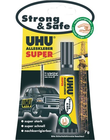 Bild UHU ALLESKLEBER SUPER 7g, Tube-0