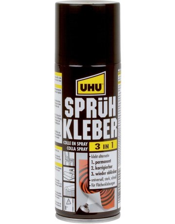 Bild UHU SPRÜHKLEBER 3 in 1 200ml Dose-1
