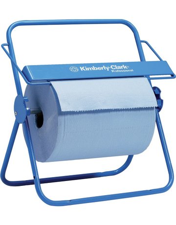 Bild Wandhalter für Großrolle Metall blau - KIMBERLY-CLARK PROFESSIONAL-0