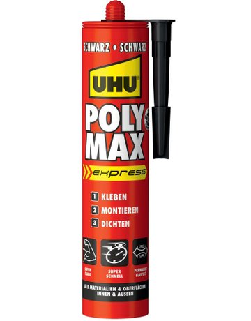 Bild UHU POLY MAX POWER schwarz, Kartusche 42 5g-0