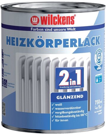 Bild Heizkörperlack 2in1 750 ml - wilckens-0