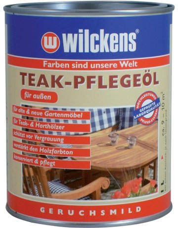Bild Teak-Pflegeöl 1 l, farblos - wilckens-0