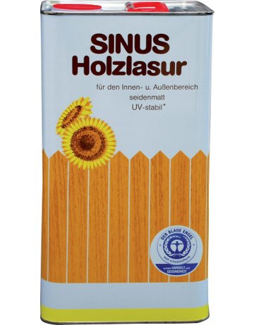 Bild Sinus Holzlasur 5 l Eiche - Burtex-0