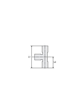 Bild T-Steckverschraubung Blaue Serie, L-Form, drehbar, R 1/8 a., Schlauch-Ø 8 RIEGLE - RIEGLER-1