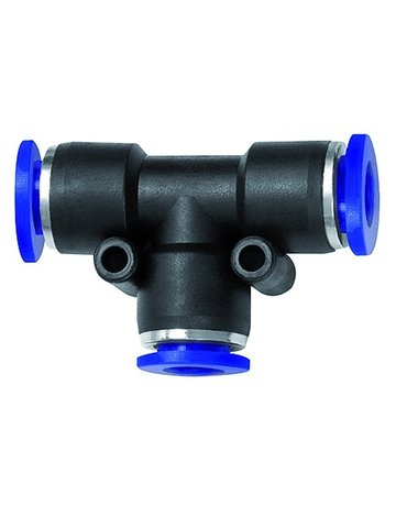 Bild T-Steckverbindung Blaue Serie, reduziere nd, Schlauch-Ø 2x4mm/ 1x6mm RIEGLER-0
