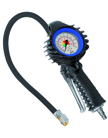 Bild Hand-Reifenfüllmesser mit Momentstecker, starr, ungeeicht, Manom. Ø63mm, 0-12bar - RIEGLER-0