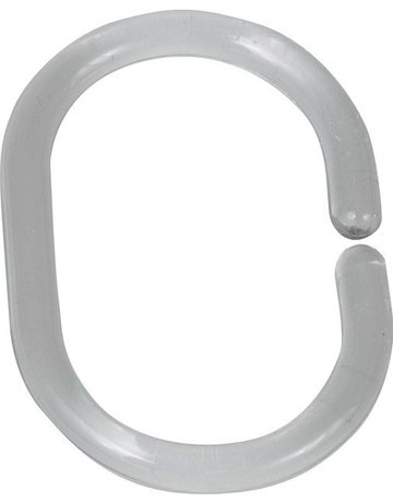 Bild Duschvorhang-Ringe transparent, 12-er Se t - WENKO-0