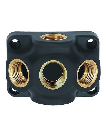 Bild Endverteilerdose Kunststoff, Innengewind e 1xG3/4"" zu 3xG1/2"" RIEGLER-0