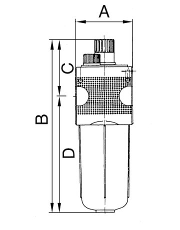 Bild Nebelöler multifix mit Polycarbonatbehäl ter BG1 G1/4"" RIEGLER-1